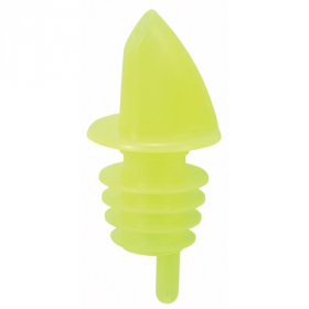 Winco - Free Flow Pourer, Yellow Plastic