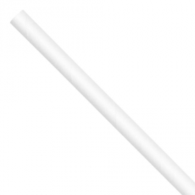 Karat Earth - Unwrapped Paper Straw, 7.75&quot; Jumbo White