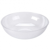 Cambro - Pebbled Salad Bowl, 23&quot; Clear PC Plastic, 20.2 Quart, each