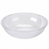 Cambro - Pebbled Salad Bowl, 8&quot; Clear PC Plastic, 1.8 Quart, each