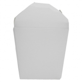 Food Pail, 16 oz (Pint) White, No Handle, 450 count