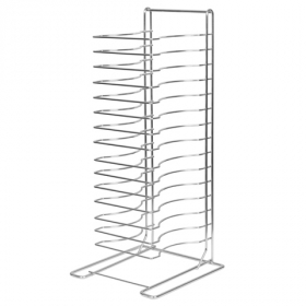Winco - Pizza Rack, 15 Slot Welded Aluminum