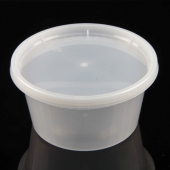 EarthPack - Deli Container Combo, 12 oz Clear Plastic