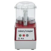 Robot Coupe - R2B Batch Bowl Food Processor with 3 Qt/3 Ltr Clear Bowl, each