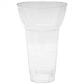 Fineline Settings - Flairware Parfait Cup, 12 oz Clear Plastic, 240 count
