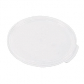 Cambro - Poly Rounds Food Storage Container Lid, White Poly Plastic, Fits 6/8 qt Containers