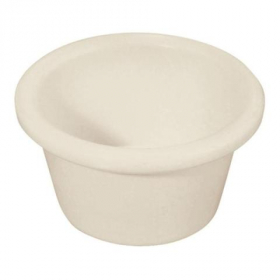 Winco - Plain Ramekin, 3 oz Bone Melamine