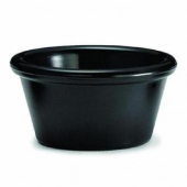 Winco - Plain Ramekin, 4 oz Black Melamine