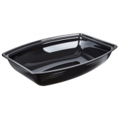 Cambro - Camwear Bowl, 5 Qt Black Ribbed Rectangular, each