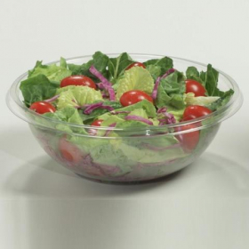 Sabert - Bowl, 18 oz Round Clear PET Plastic