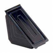 Sandwich Wedge Hinged Container, Clear Plastic