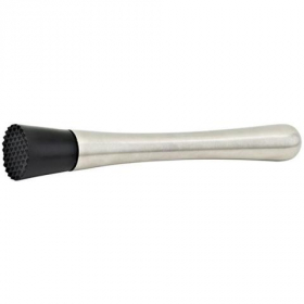 Winco - Muddler, 8&quot; Stainless Steel with Netted Head