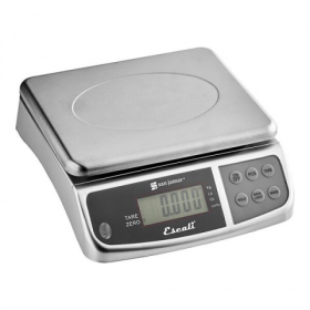 San Jamar - Escali Portion Scale, 66 Lb Multi-Functional Digital, 10.25x11.75x1.25, each