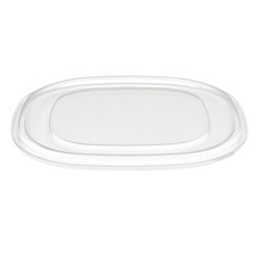 Fresh &#039;n Clear Flat Lid, Clear PET Plastic