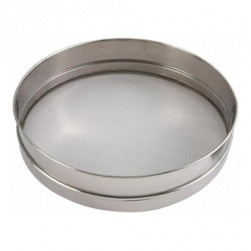 Winco - Sieve, 14x3 Stainless Steel Rim and Mesh