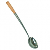 Ladle, 10 oz with Wood Handle, each