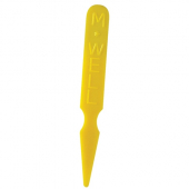 Winco - Steak Markers, &quot;Medium Well&quot; Yellow Plastic