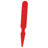 Winco - Steak Markers, &quot;Rare&quot; Red Plastic