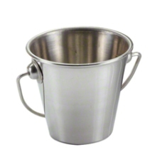 Mini Stainless Steel Pail, Medium, 3.5x3.875