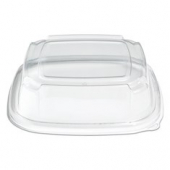 Fresh &#039;n Clear Catering Tray 3&quot; High Dome Lid, 11&quot; Clear PET Plastic