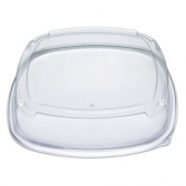 Fresh &#039;n Clear Catering Tray 4&quot; High Dome Lid, 18&quot; Clear PET Plastic