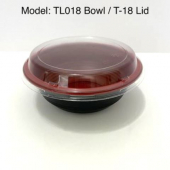 Karat 16oz Dome Plastic Salad Bowl Lid