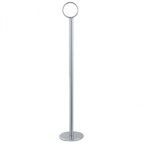 Winco - Table Number Holder, 12&quot; Chrome