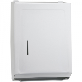 Winco - Paper Towel Cabinet, White Epoxy-Coated Iron