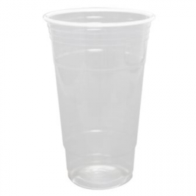 Karat - Plastic Cold Cup, 24 oz Clear PP Plastic