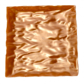 Fineline Settings - Tiny Tempations Cocktail Plate, 2.5&quot; Mini Copper Plastic, 120 count