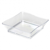 Fineline Settings - Tiny Tempations Tiny Tray, 2.25x2.25 Clear Plastic, 200 count