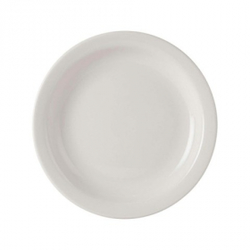 Tuxton - Nevada Plate with Narrow Rim, 7.25&quot; Eggshell China, 36 count