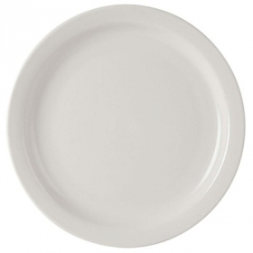 Tuxton - Nevada Plate with Narrow Rim, 10.5&quot; Eggshell China, 12 count
