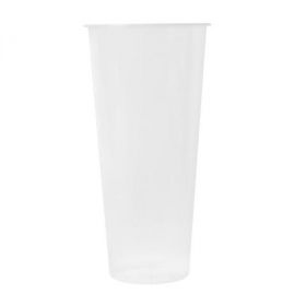 Karat - Premium Cup, 24 oz Tall Clear PP Plastic, 500 count