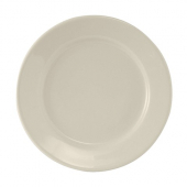 Tuxton - Reno Plate with Wide Rim, 9&quot; Round Eggshell China, 24 count