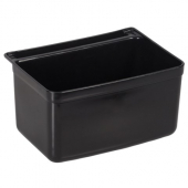 Winco - Utility Cart Silverware Bin, Black, each