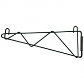 Omcan - Wire Shelf Wall Bracket, 18&quot; Epoxy Coated, each