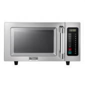 Midea - Microwave Oven, Commerical Light Duty, 1000W 25 Liter Capacity with Dial and Touch Controls,