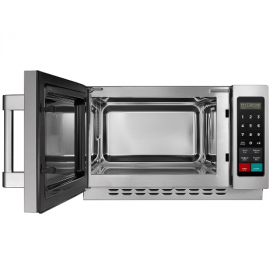 Midea - Microwave Oven, Commercial Medium Duty, 1000 W 34 Liter Capacity with Push Button Controls,