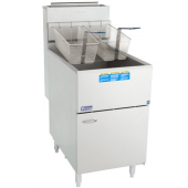 Pitco - Gas Fryer, 65-80 Lb Oil Capacity, Stainless Steel, 150,000 BTU
