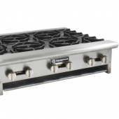 GSW - Countertop Hot Plate with 8 Burners, 48x30x10, Total BTU 256,000