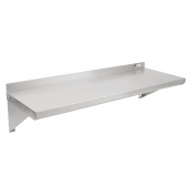 John Boos - Wall Shelf, 36x16 18 Gauge Stainless Steel, 300 Series