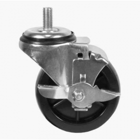 Everest - Caster without Brake, 5&quot; Overall Height