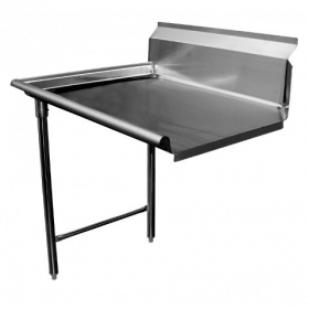 GSW - Clean Dishtable, Left, Heavy Duty Stainless Steel, 30x48x45.5