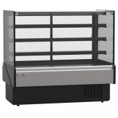 Hydra-Kool - Bakery Display Case, 60&quot; Refrigerated Flat Glass, 60x33.5x53.75 Silver/Black, each