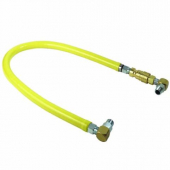 Atosa - Gas Flex Hose with Quick Disconnect Valve Kit, .75&quot;x4&#039; Flexible Hose, each