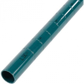 Nexel - Shelving Post, 74&quot; with 1&quot; Increments with Poly-Green Epoxy with Nexgard Antimicrobial Coati