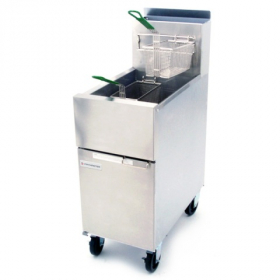 Frymaster - Dean Super Runner Gas Deep Fat Fryer, 50 Lb with 2 Baskets, 120,000 BTU, each