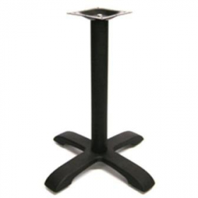 Amko - Table Base, 28&quot; Height Black Cast Iron, 28 Lbs