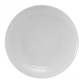 Tuxton - Florence Plate, 6.5&quot; Porcelain White, 36 count